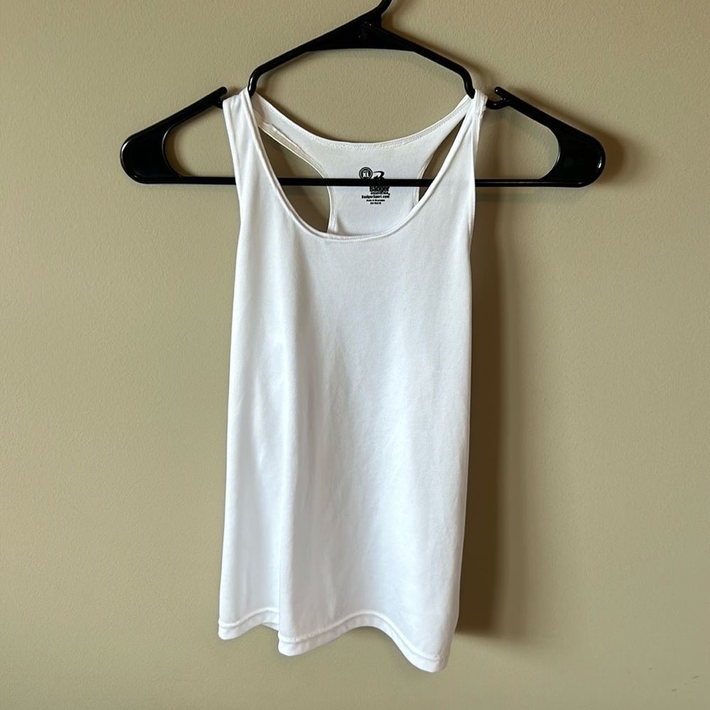 White tank top